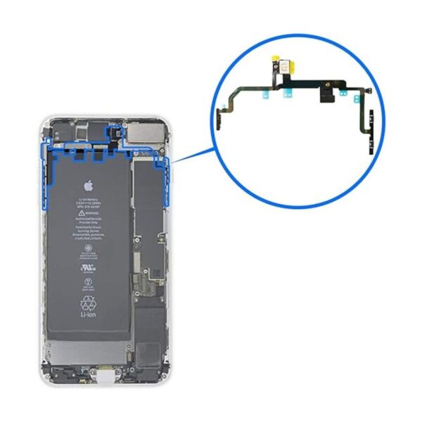 MMOBIEL Control de volumen compatible con iPhone 8 Plus_3