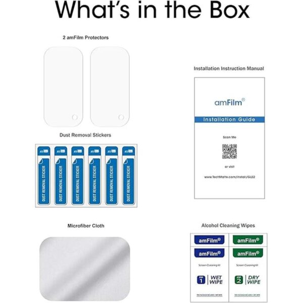 amFilm Protector de pantalla para Samsung Galaxy S20 2_2