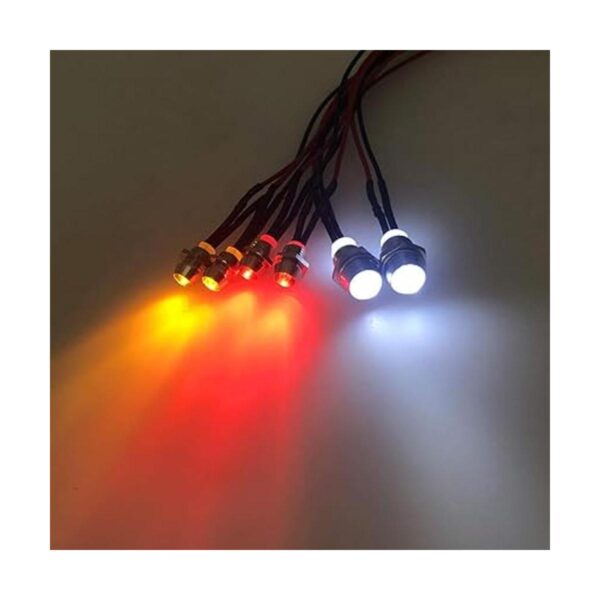LAFEINA Kit de luces LED para coche RC juego de 6 luces_2