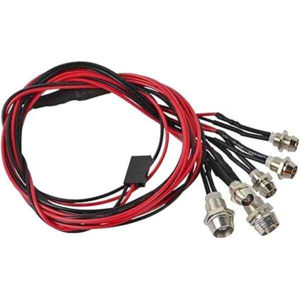 LAFEINA Kit de luces LED para coche RC juego de 6 luces_5