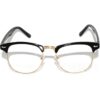 Gafas de sol de estilo clásico con lente transparente_2