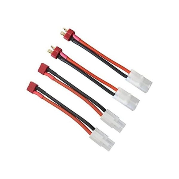 FLY RC 4 conectores Tamiya a Deans T estilo enchufe cable_1