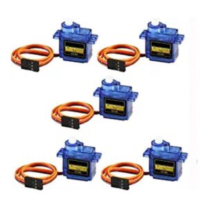 Dorhea 5 piezas SG90 Micro servomotor Mini Servo SG90 0.32_1