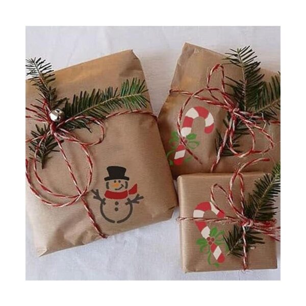 20 plantillas de Navidad pequeñas para pintar sobre madera
