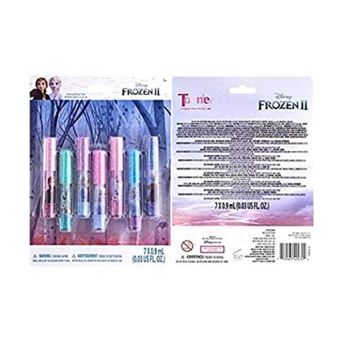 Townley Girl Disney Frozen Juego de 2 brillos de labios