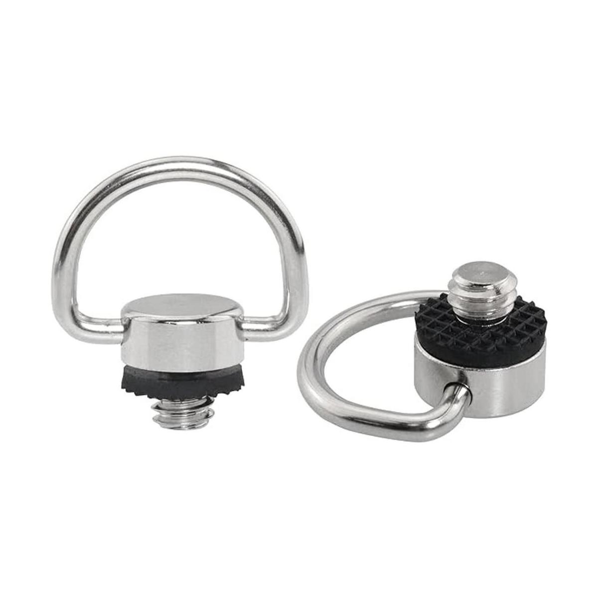 LRONG 2 unids 14 pulgadas D anillo tornillo con bisagras