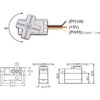 4 unids SG90 0.32 oz micro servos para RC robot_5