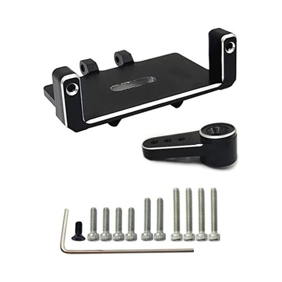 HOPLEX Soporte de montaje de servo RC y mini brazo servo