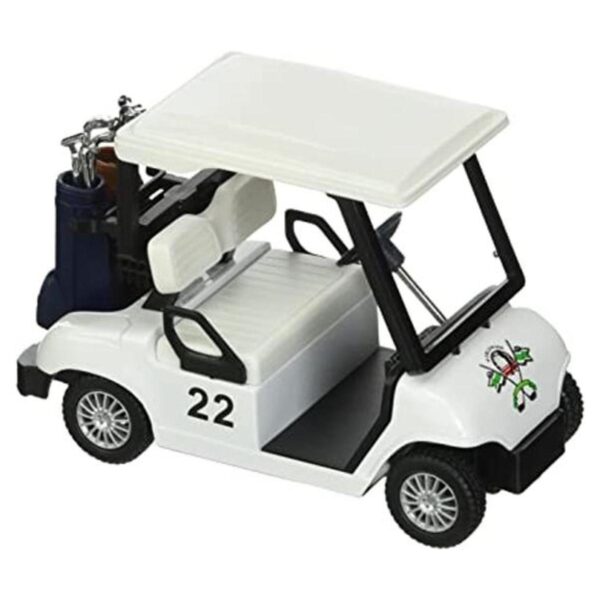 KiNSFUN Carrito de golf de 4 a presión modelo de metal_1