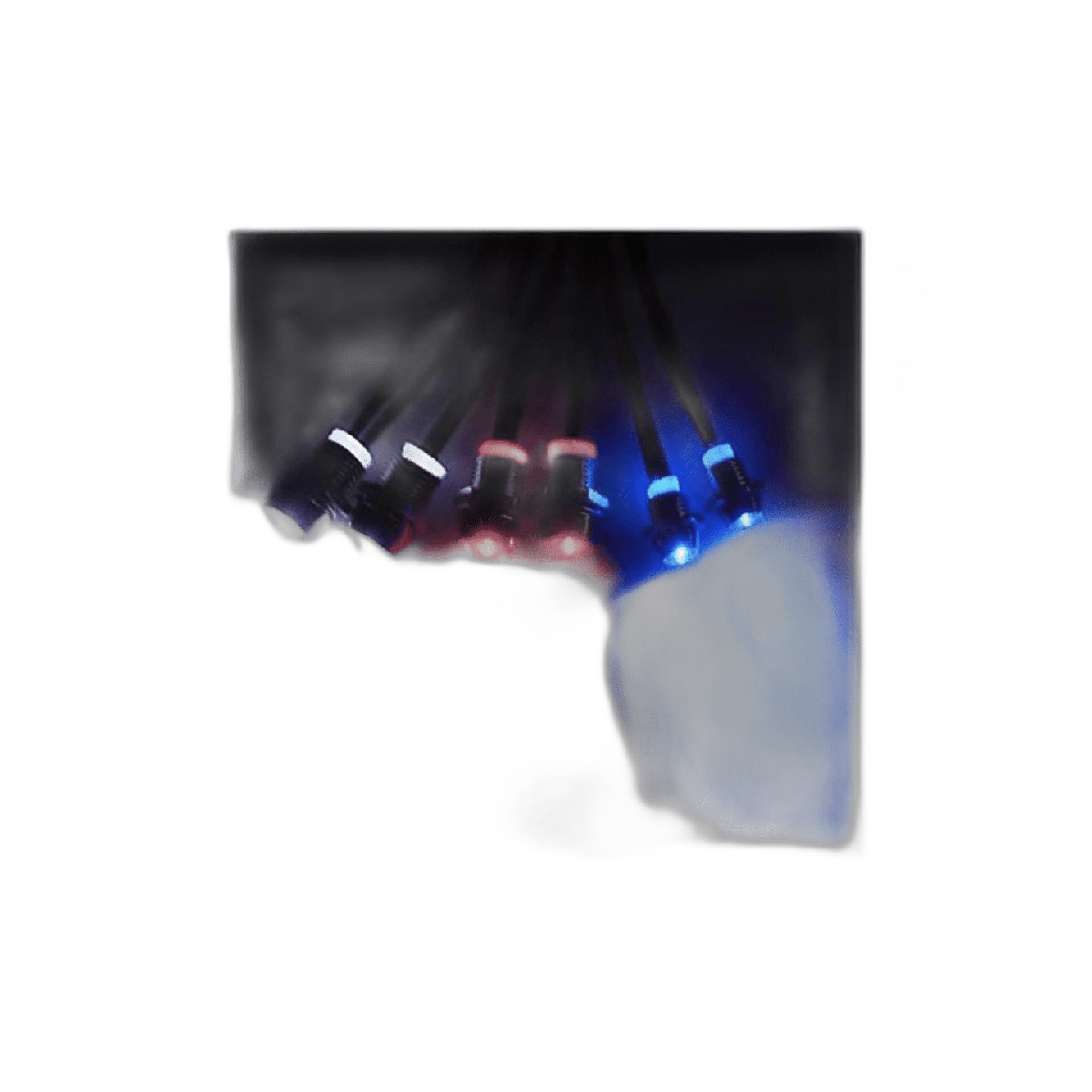 Hobbypark Juego de 6 luces LED RC para faros traseros para