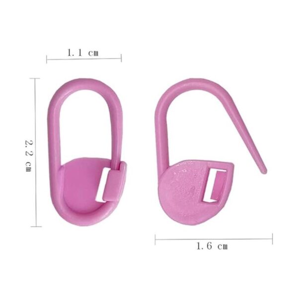 Pcxino 600 piezas de colores de seguridad de plástico_2