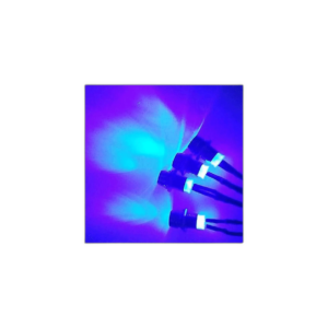 ShareGoo Juego de faros delanteros de luz LED azul con 4_1