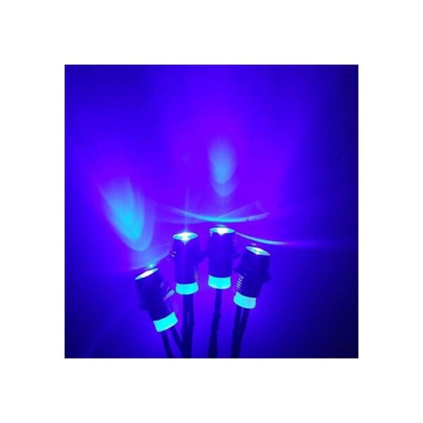 ShareGoo Juego de faros delanteros de luz LED azul con 4_4
