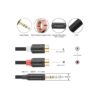JD Cable de 0.138 in a 2RCA chapado en oro Audiowave_3