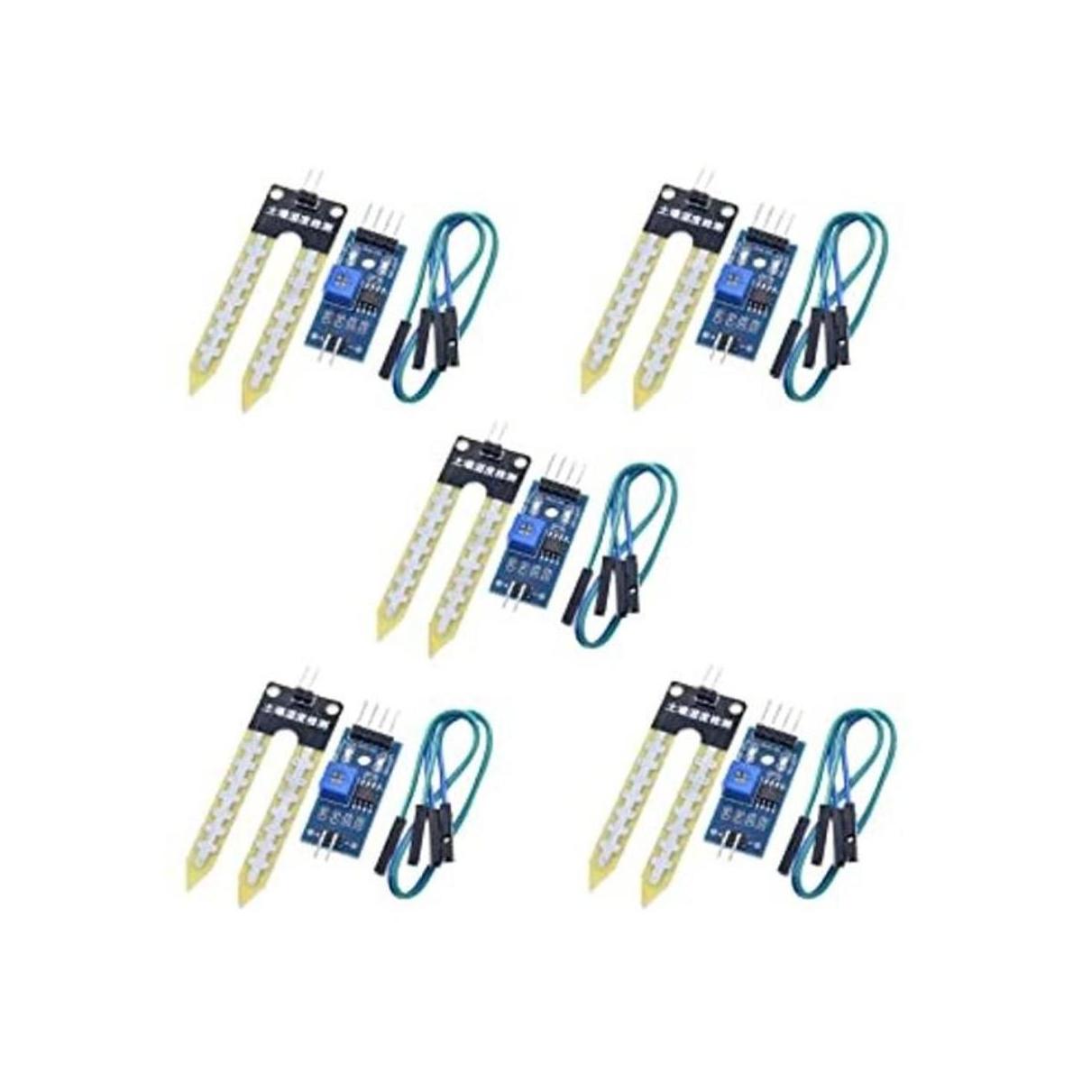 HiLetgo 5 unidades LM393 3.3V5V Detección de humedad del