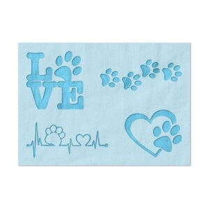 Stencil Stop Pet Love Plantilla para decoración del hogar_1