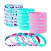 30 pulseras mágicas de silicona de unicornio para fiestas_1