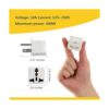 de 4 adaptadores universales adaptadores de Reino Unido a_2