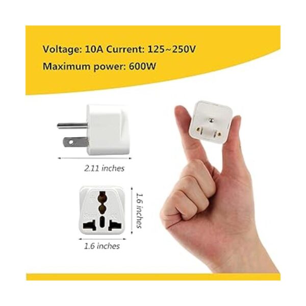 de 4 adaptadores universales adaptadores de Reino Unido a_2