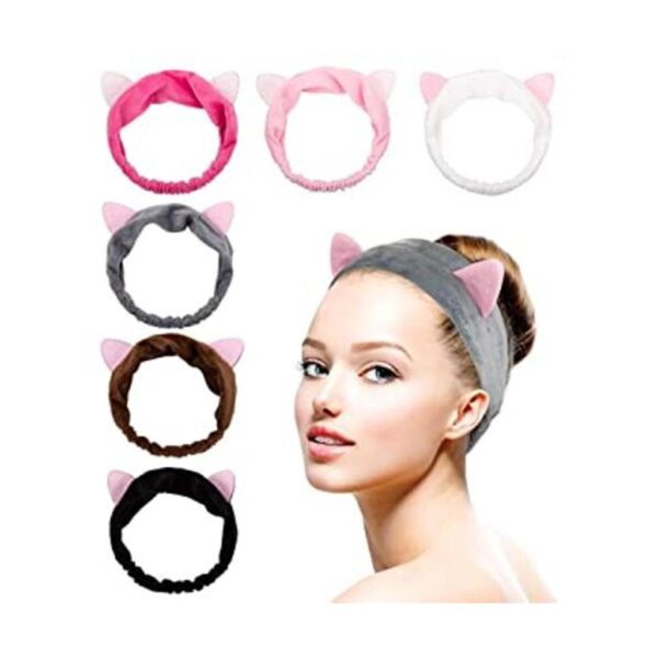 Dreamlover Diadema de orejas de gato para mujeres niñas_1