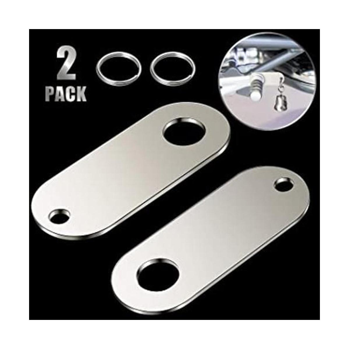 2 perchas para campana de motocicleta y 2 anillos