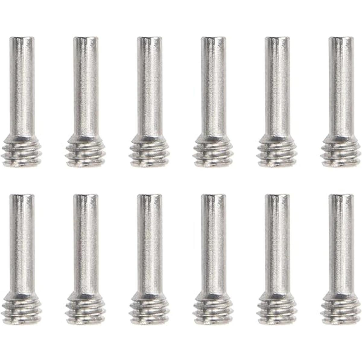 ShareGoo Juego de 12 pernos de acero duro M4 x 0.453 in