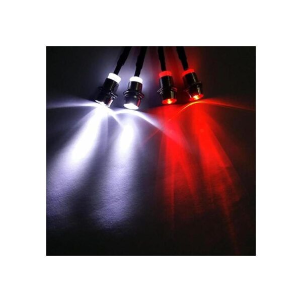 ShareGoo Kit de luces LED de 4 luces traseras compatibles