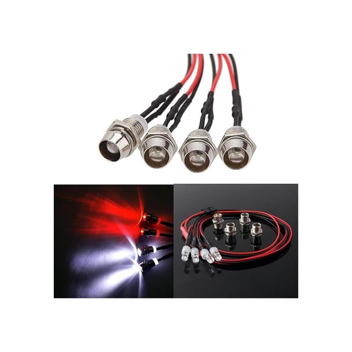 ShareGoo Kit de luces LED de 4 luces traseras compatibles