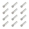 ShareGoo Juego de 12 pernos de acero duro M4 x 0.453 in_3