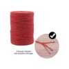 Tenn Well Cordel de yute rojo cuerda de embalaje de 656_4