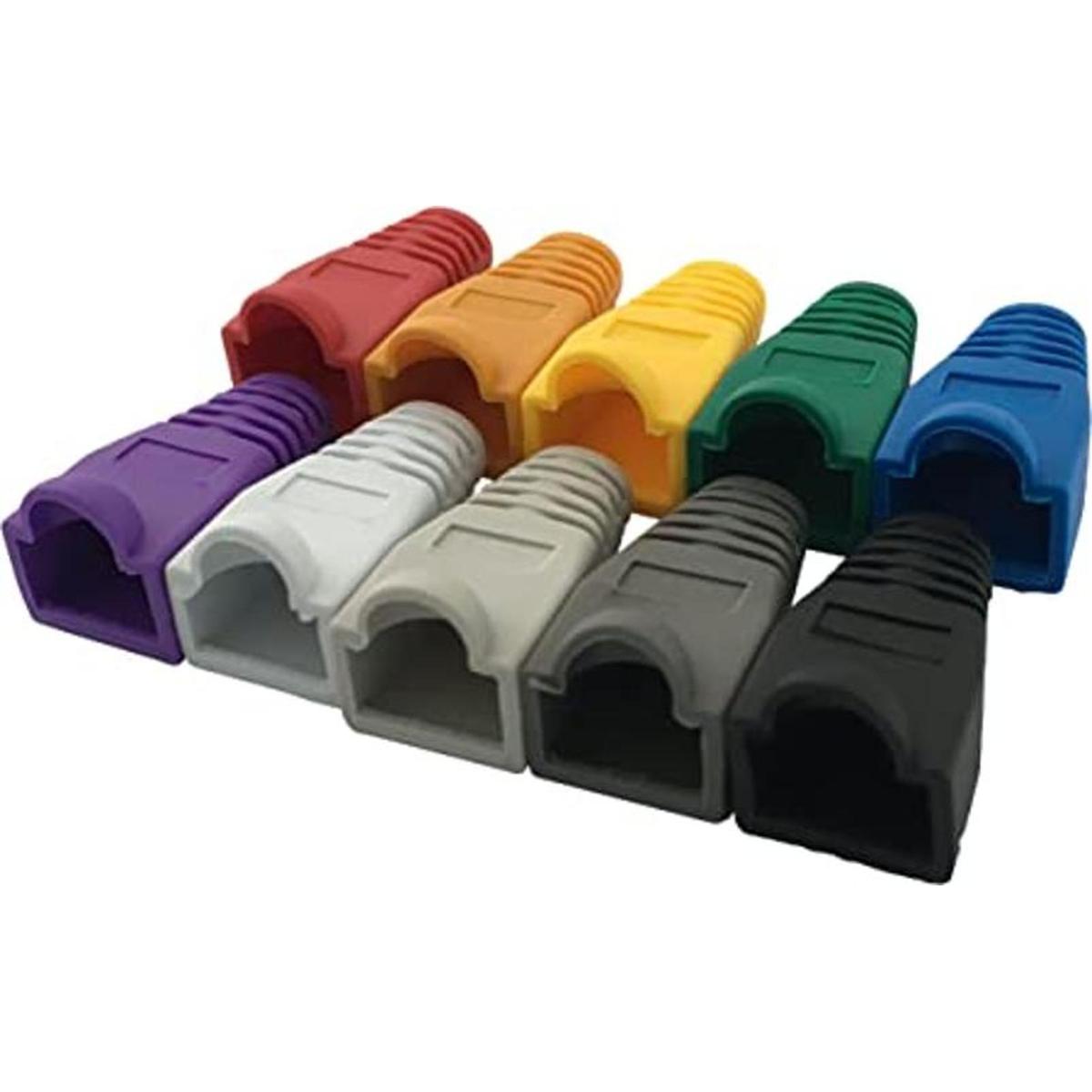 Accessbuy Paquete de 100 cables de red Ethernet RJ45 CAT6E