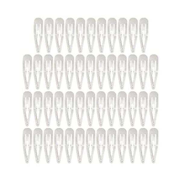 Paquete de 50 pinzas de metal a presión de 3.15 pulgadas y_1
