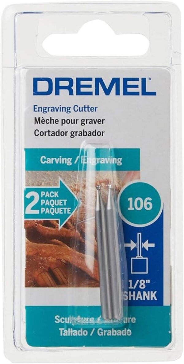 Dremel 106 Broca de grabado para herramientas giratorias