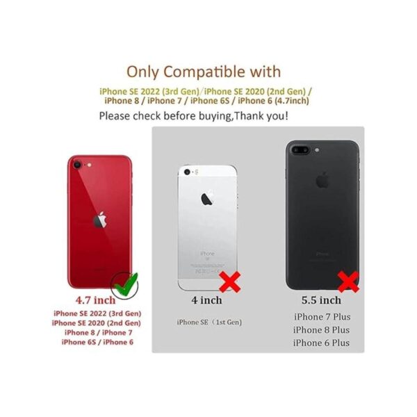 Funda compatible con iPhone 8 funda para iPhone 7 funda_5