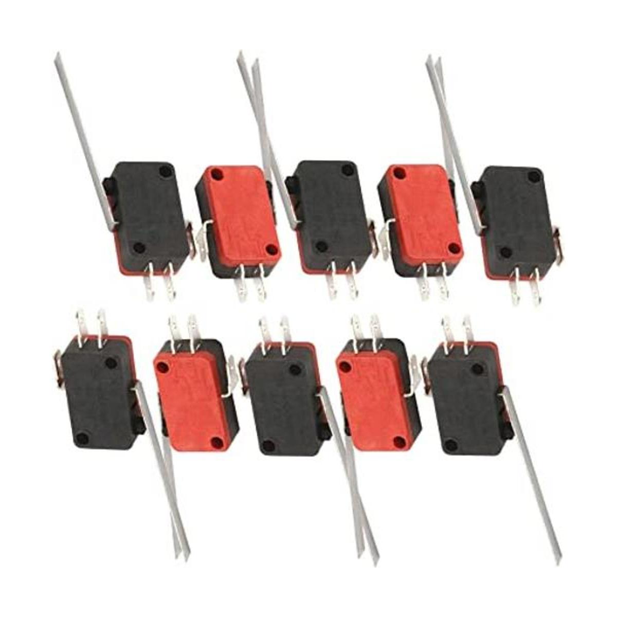 10PCS V1531C25 Micro Límite Interruptor Largo Recto SPDT