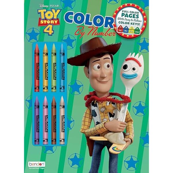 Toy Story Disney 4 Libro de actividades de 32 páginas_1