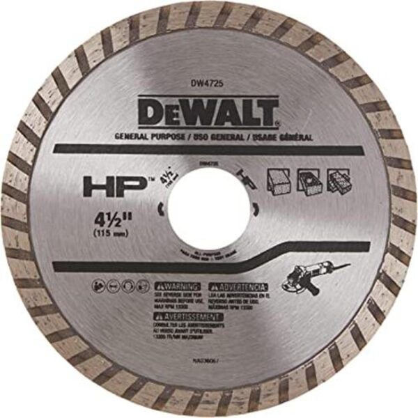 Dewalt Accessories DW472 hoja de albañilería de alto_1
