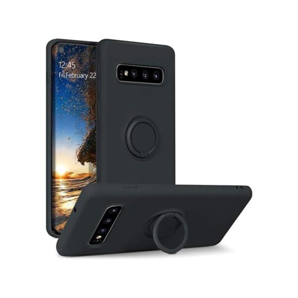 DUEDUE Funda para Galaxy S10 de silicona líquida de gel_1