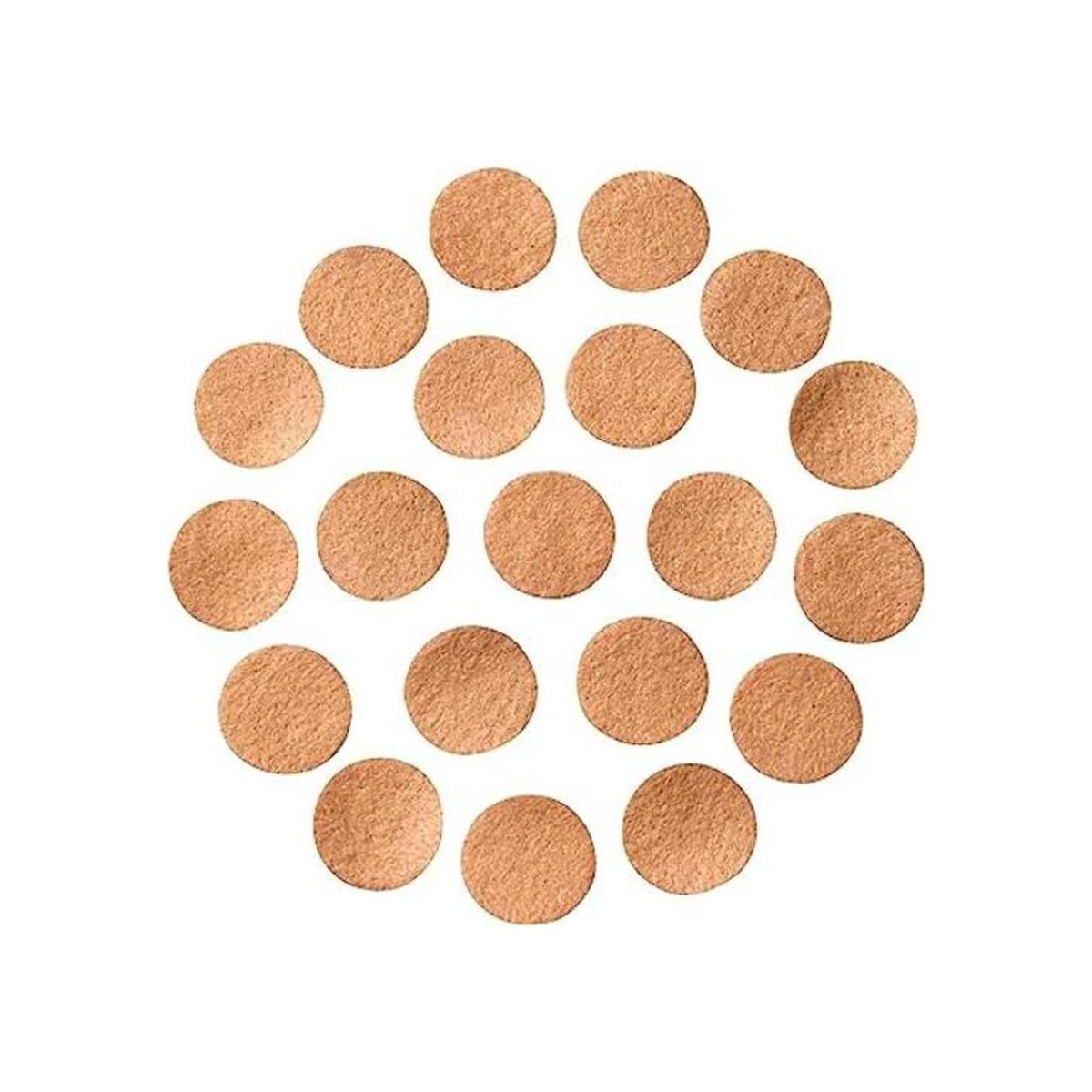 Fieltro calcomanía Círculos; Paquete de 48 1.5 Wide Die