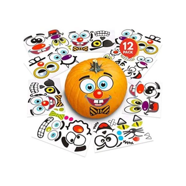 ArtCreativity Calcomanías de calabaza de Halloween para_1