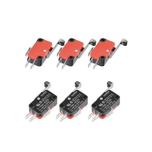 BUYGOO V1561C25 Micro interruptor de límite con rodillo de_2