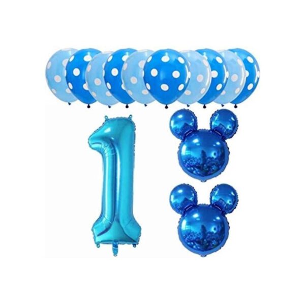 Hongkai Mouse 1st Birthday Boy Decoraciones Kids Boy First_1