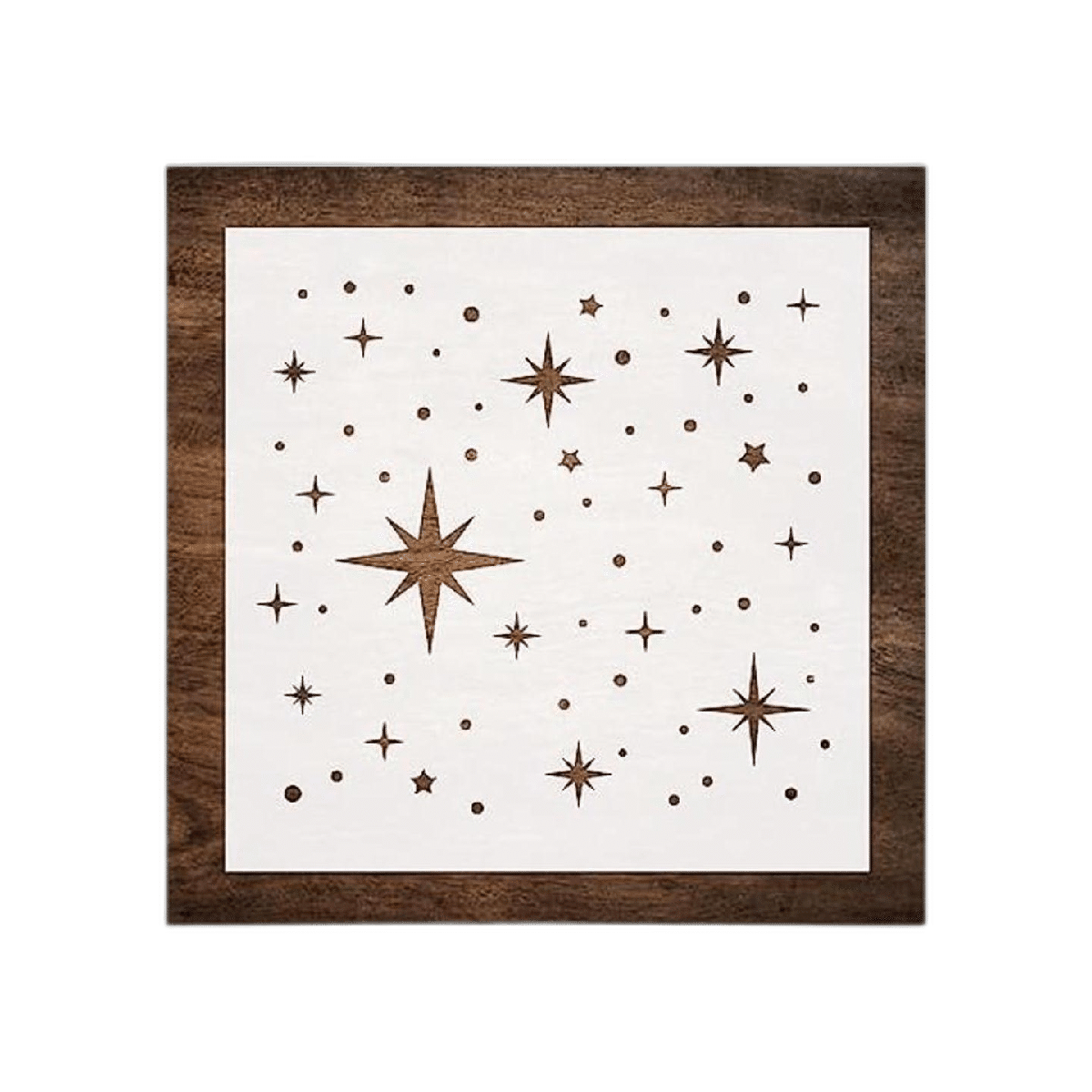 DLY LIFESTYLE Plantilla grande de estrellas parpadeantes