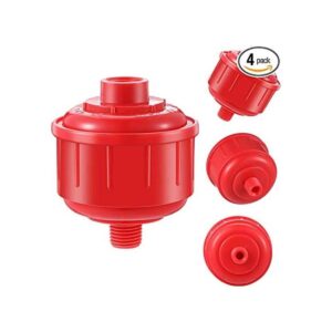 4 piezas desechables mini filtros de agua de aire
