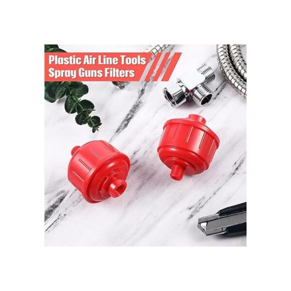 4 piezas desechables mini filtros de agua de aire