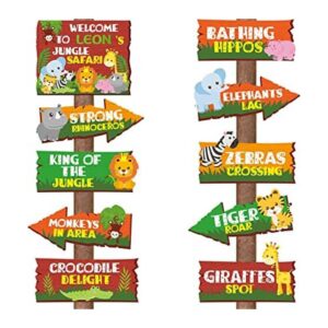 20 carteles de fiesta de safari en la selva para_1
