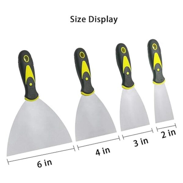 Juego de cuchillos de masilla Listenman 4 piezas 2346