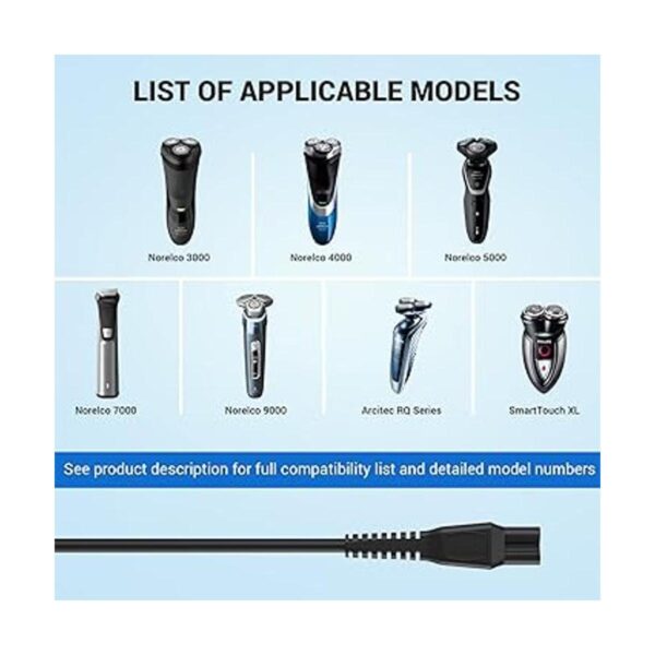 Repuesto para cable de carga Philips Norelco HQ8505 7000_4