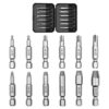 B BOSI TOOLS Juego de 12 extractores de tornillos dañados