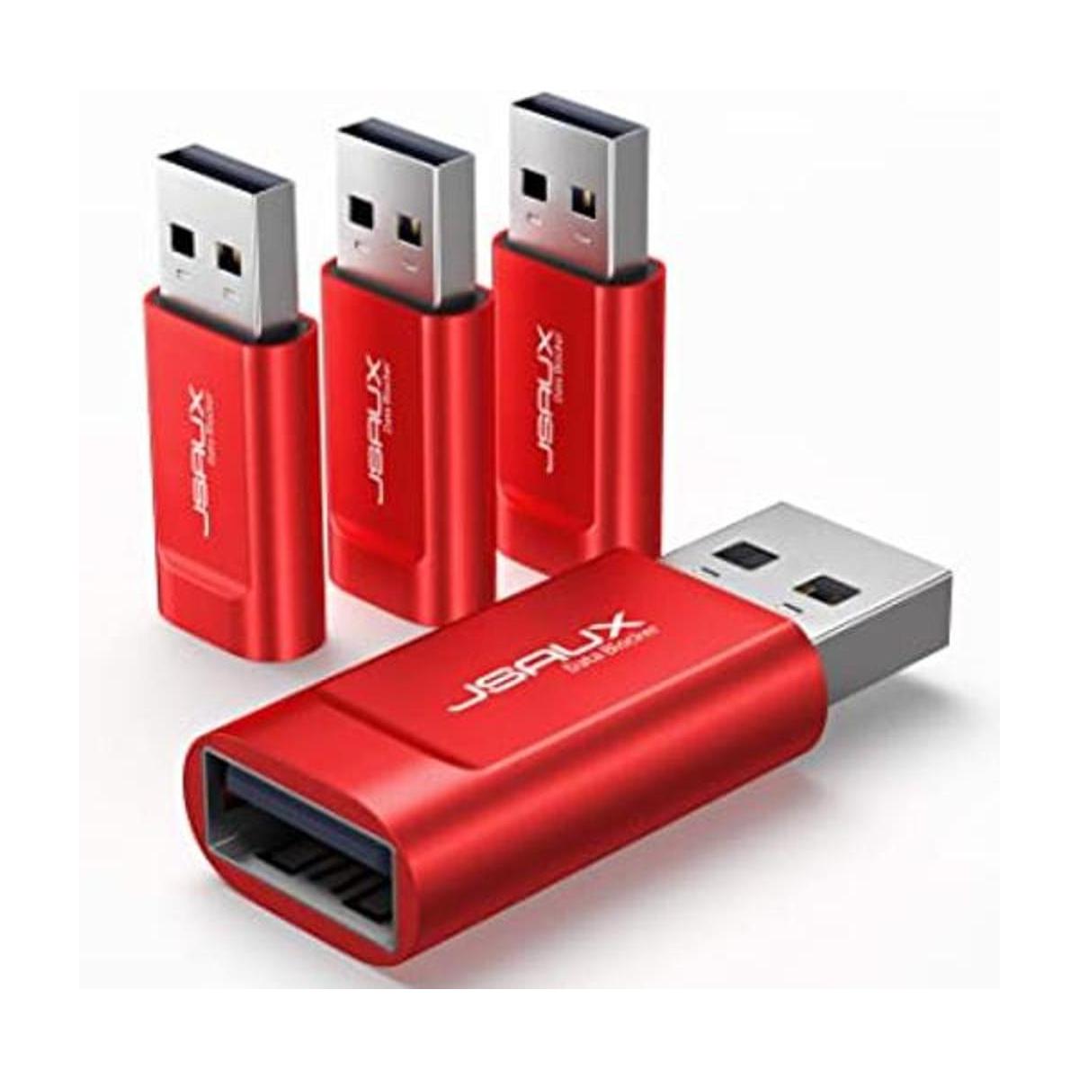 Bloqueador de datos USB JSAUX paquete de 4 USBA